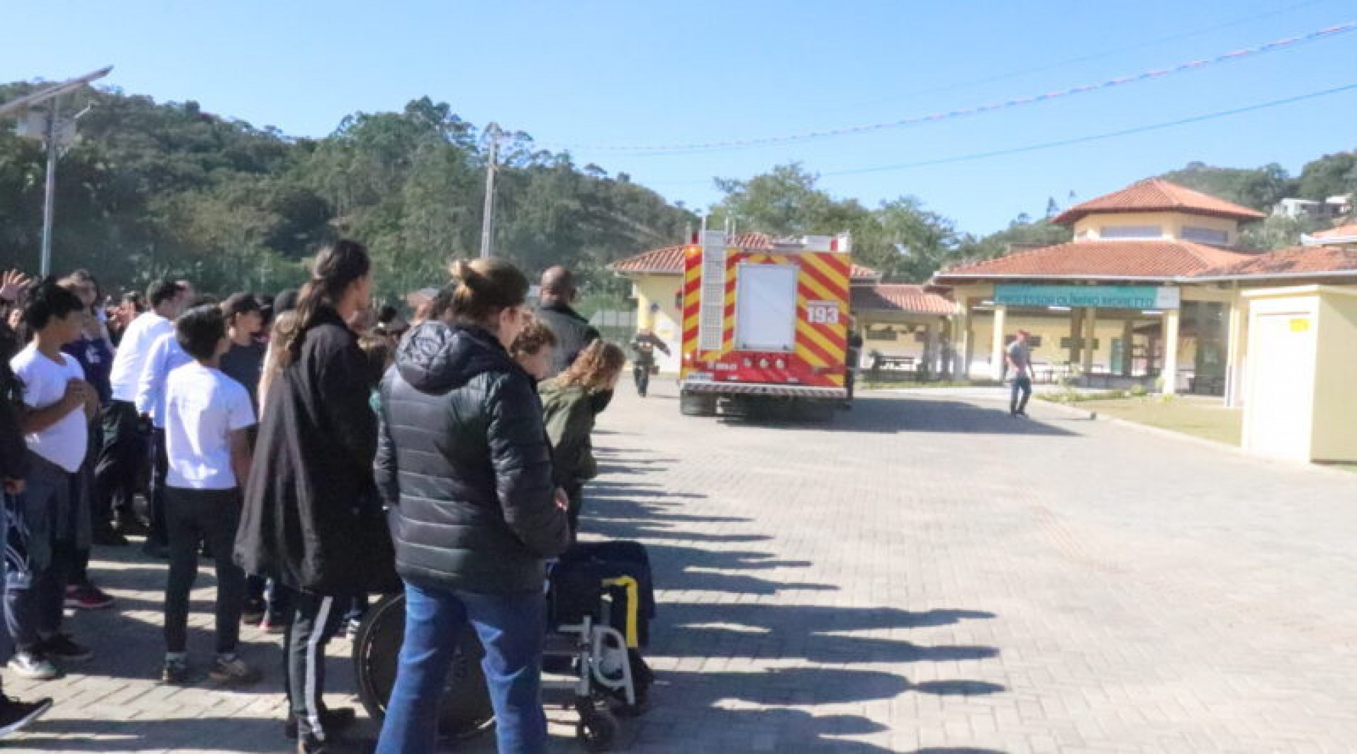 A comunidade deve estar atenta: a movimentação é apenas parte do treinamento. Não há motivo para alarme