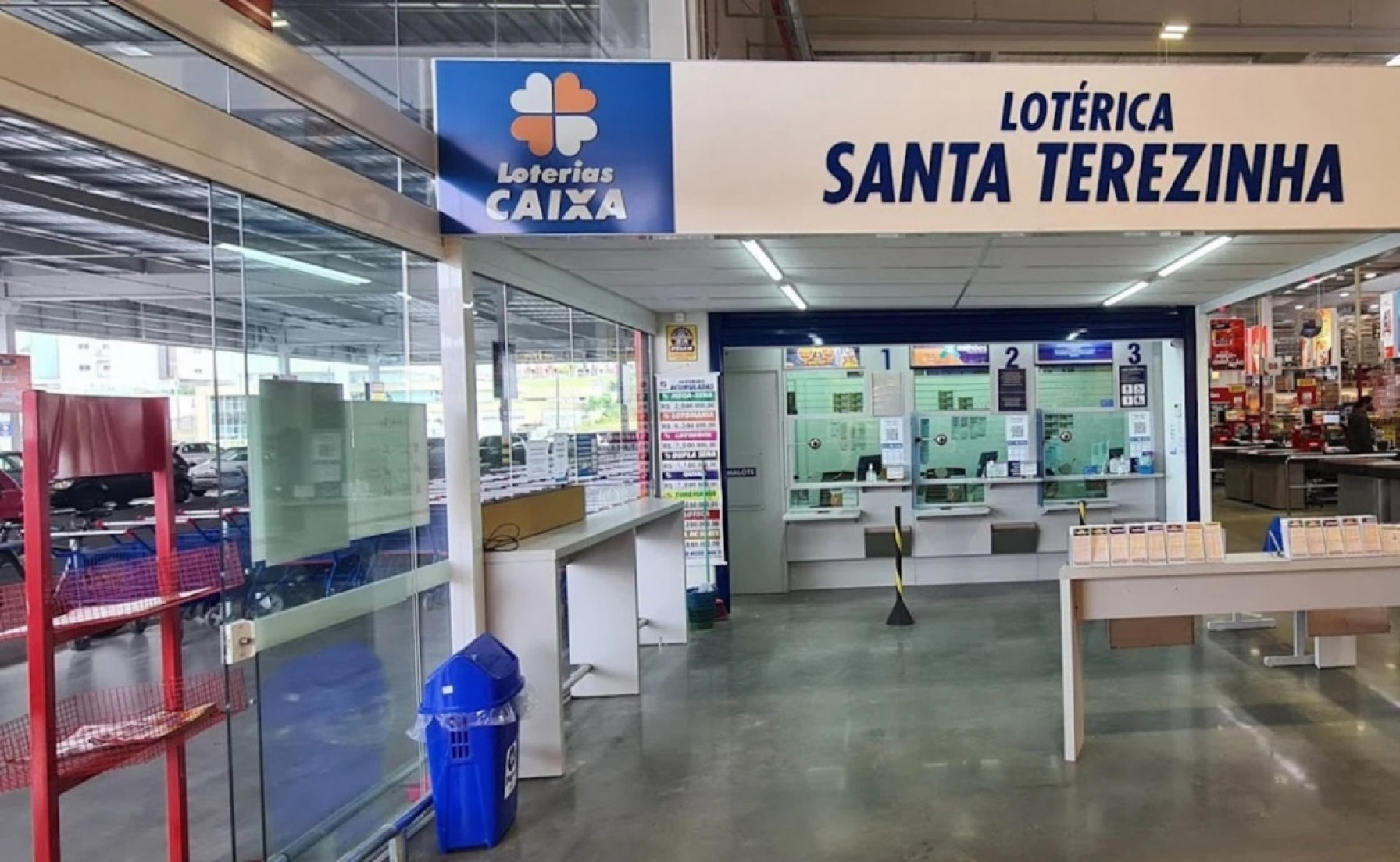 Aposta ganhadora foi feita na Lotérica Santa Terezinha