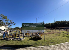 Enquanto isso, a construção da unidade de Santa Terezinha segue paralisada após erro técnico nas fundações