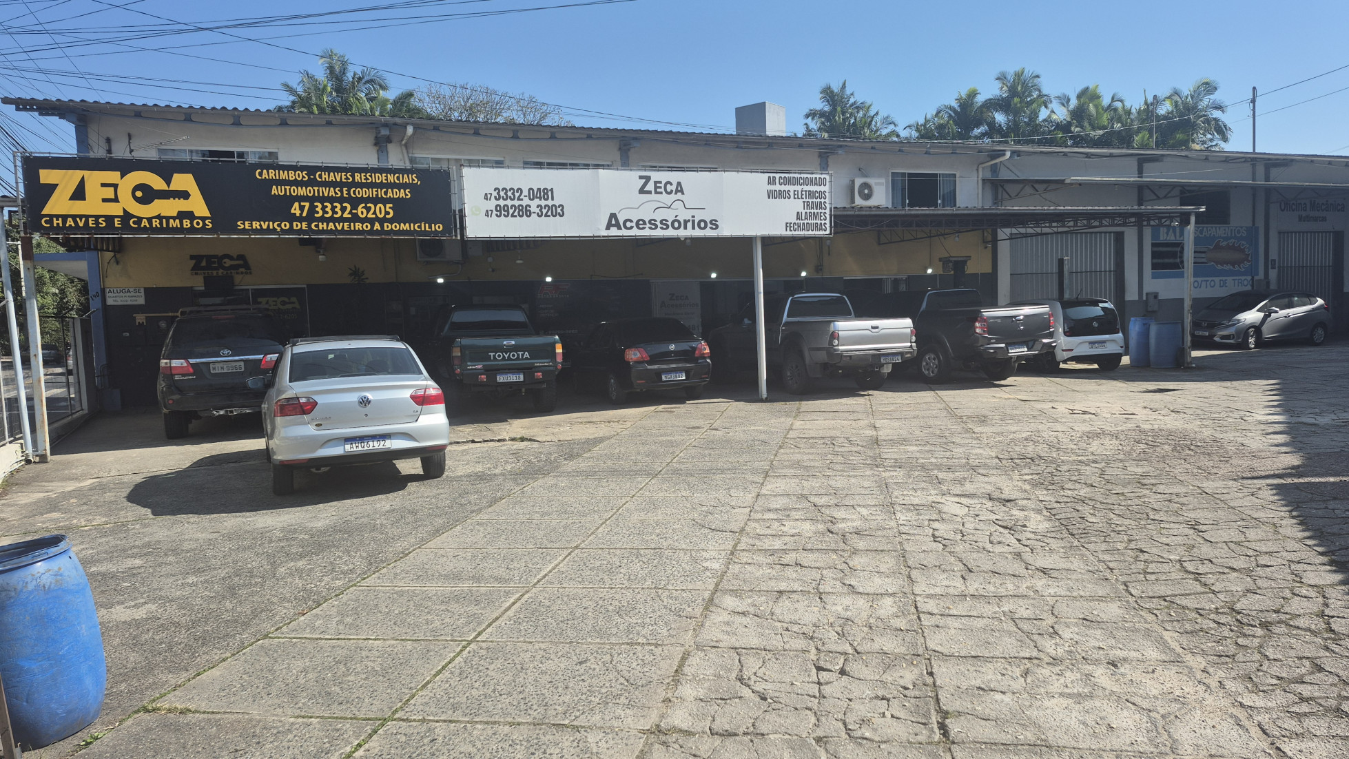 A Zeca Acessórios fica na região central da cidade
