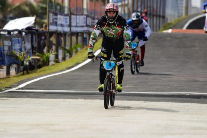 As disputas são nas modalidades de Bicicross, Cross Country (XCO) e bicycle motocross (BMX)