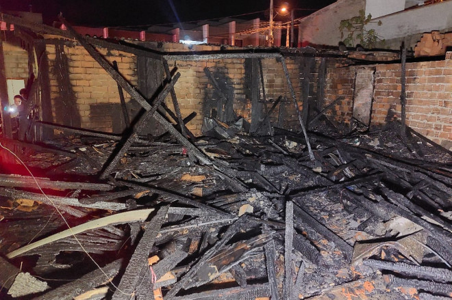 Apesar da destruição, ninguém se feriu