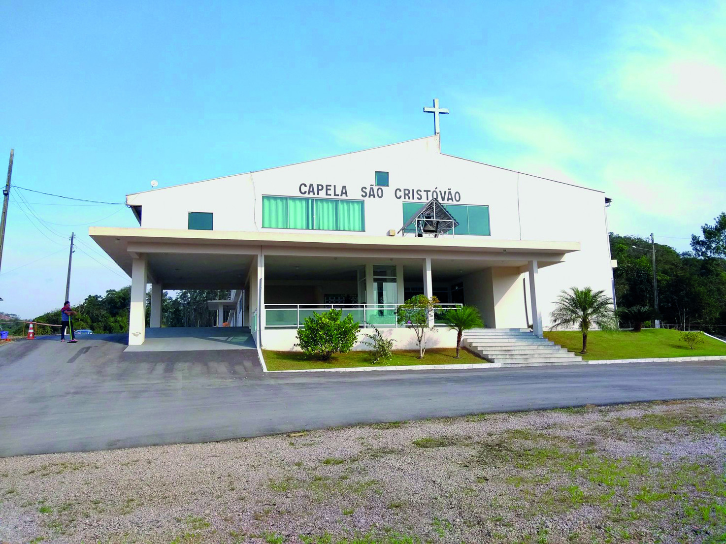 Igreja está sendo preparada para receber inúmeros fiéis nos três dias de celebrações religiosas
