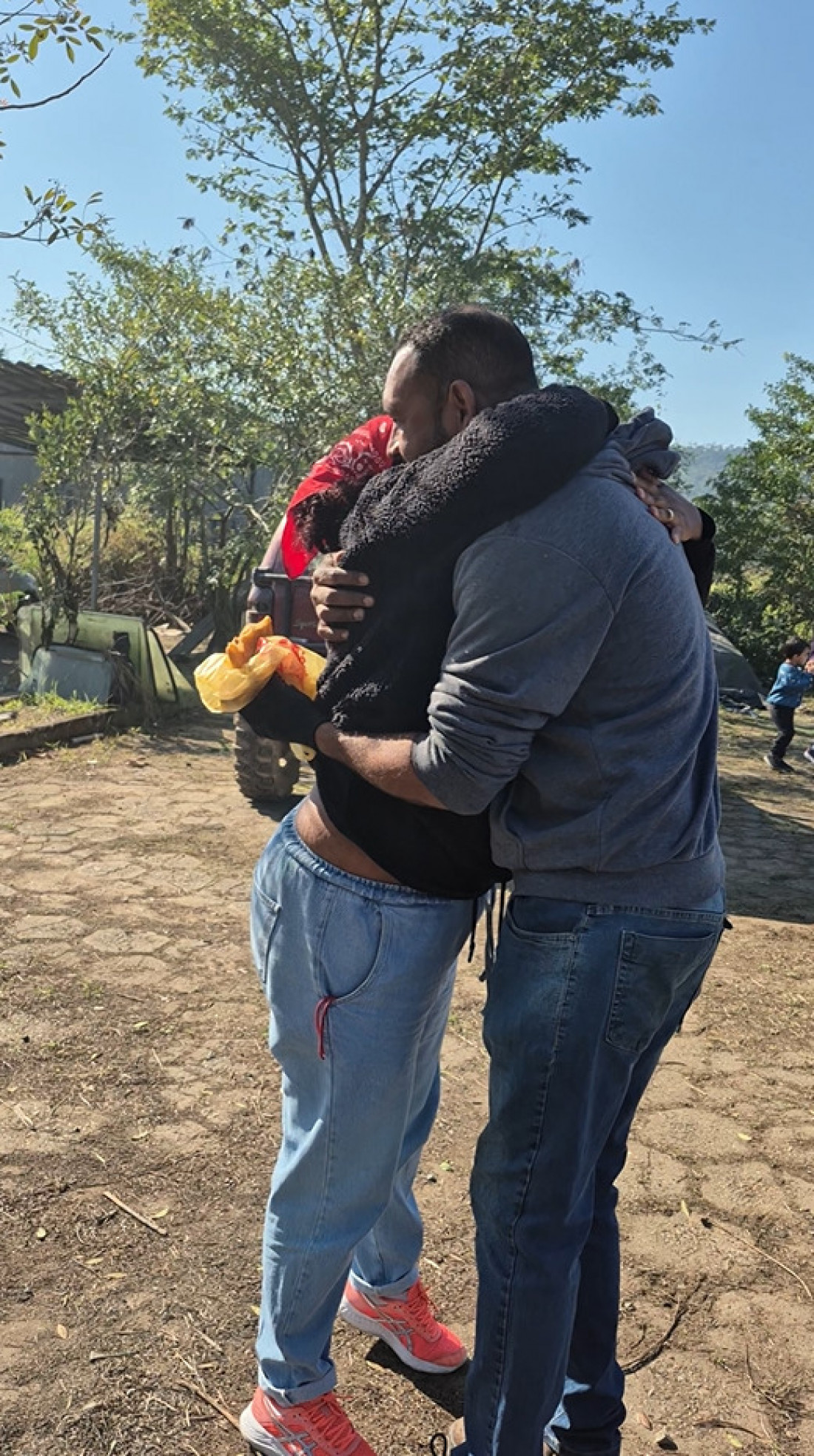 Luiz Eduardo recebeu a solidariedade de amigos