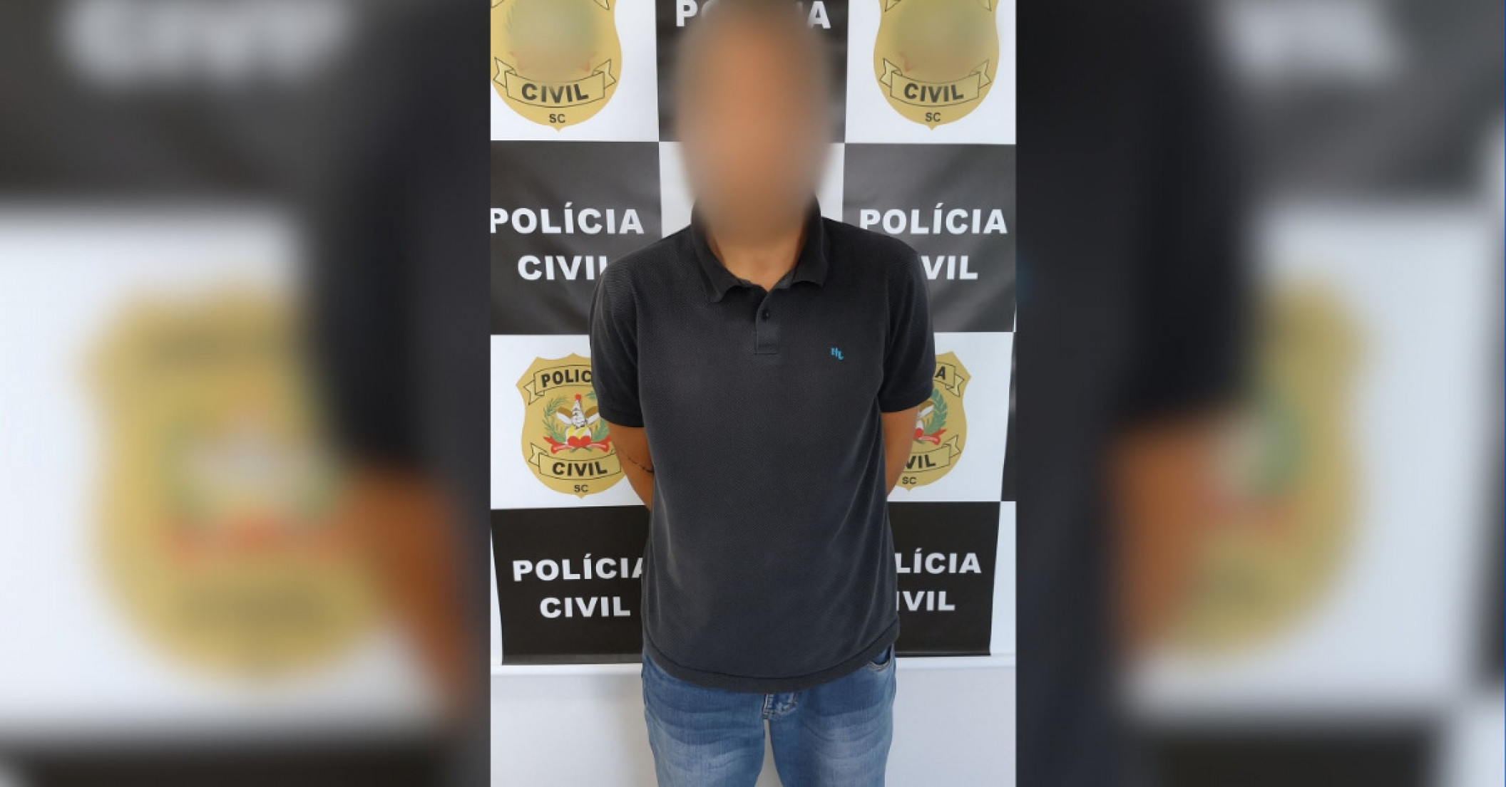 A prisão foi possível graças a uma denúncia que levou os policiais a abordarem um caminhão onde o suspeito estava