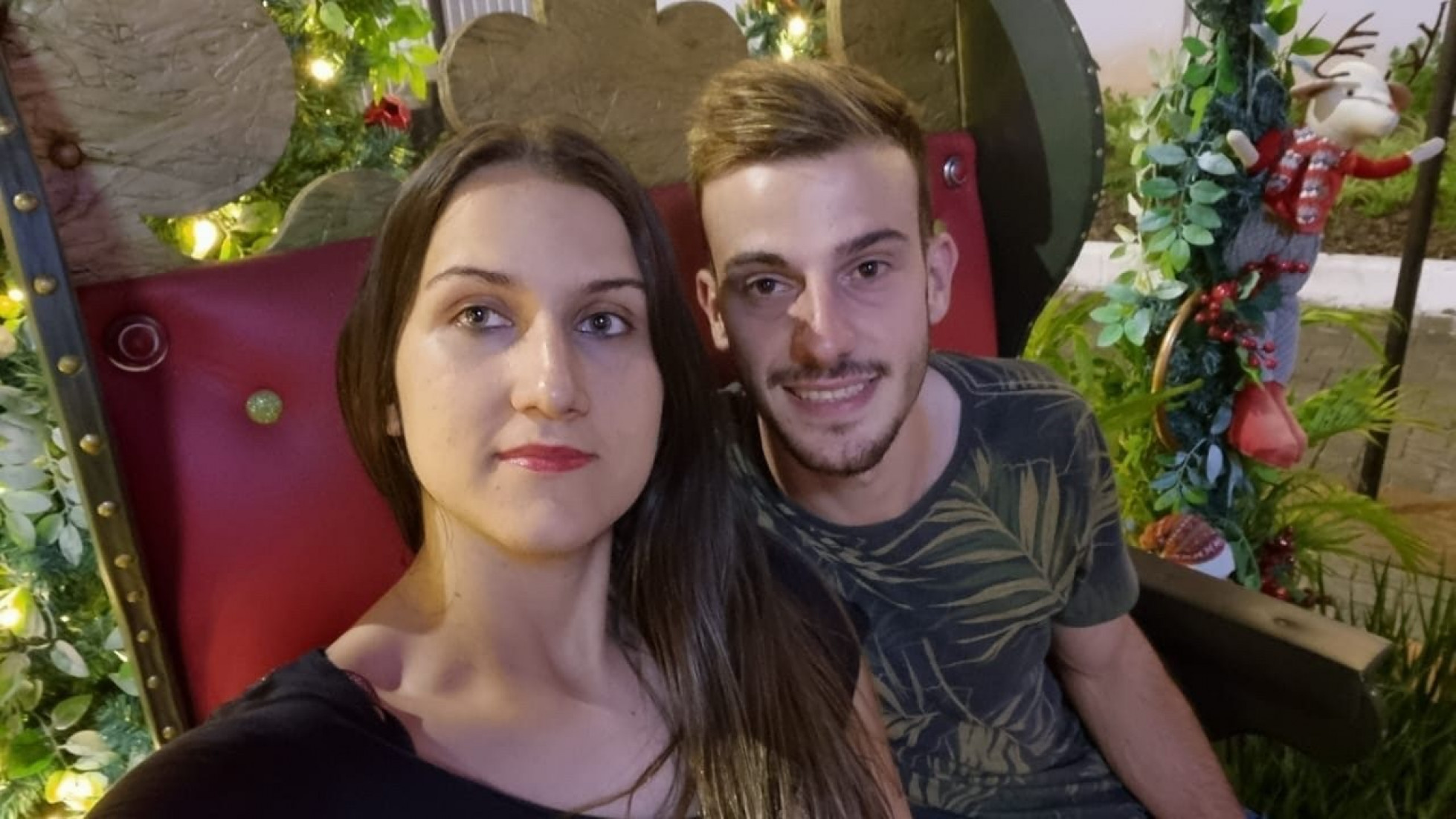 O casal vivia junto havia três anos