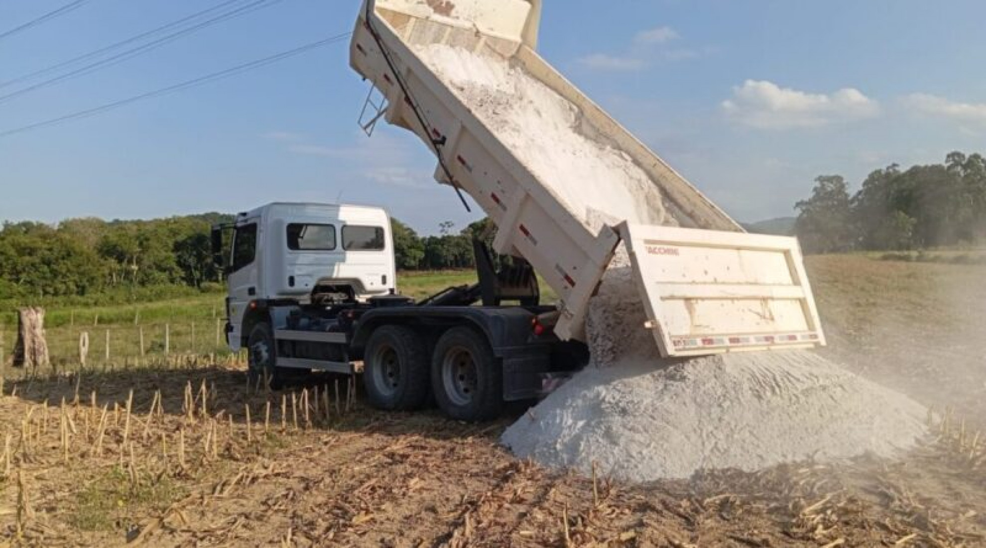 Nova remessa amplia o apoio aos produtores rurais de Gaspar