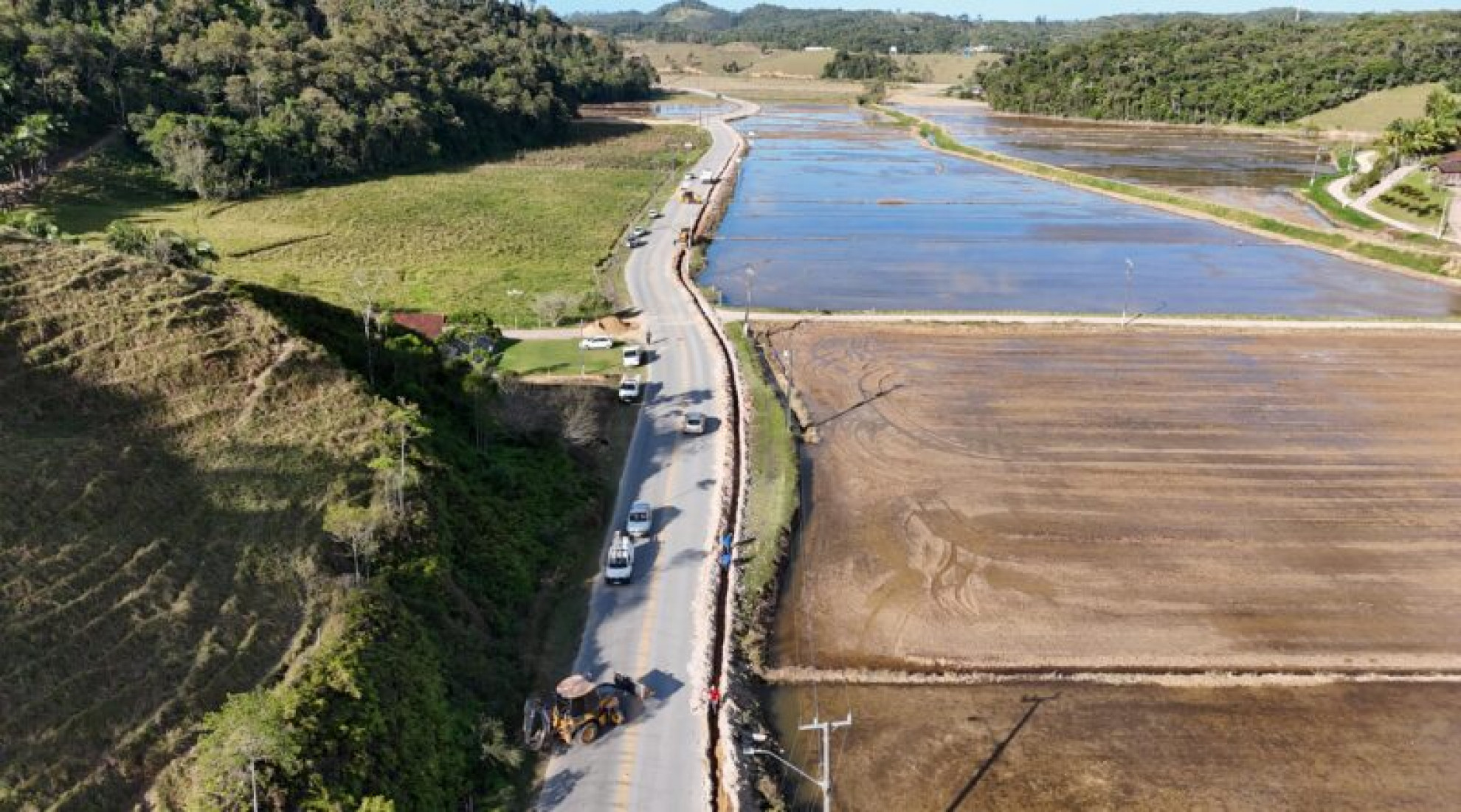 A obra, finalizada no dia 31 de julho, também prepara a estrutura para acompanhar o crescimento da região