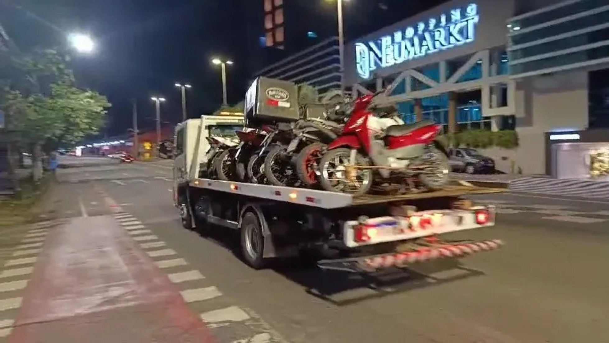 Foram abordados 195 motociclistas na Rua 7 de Setembro