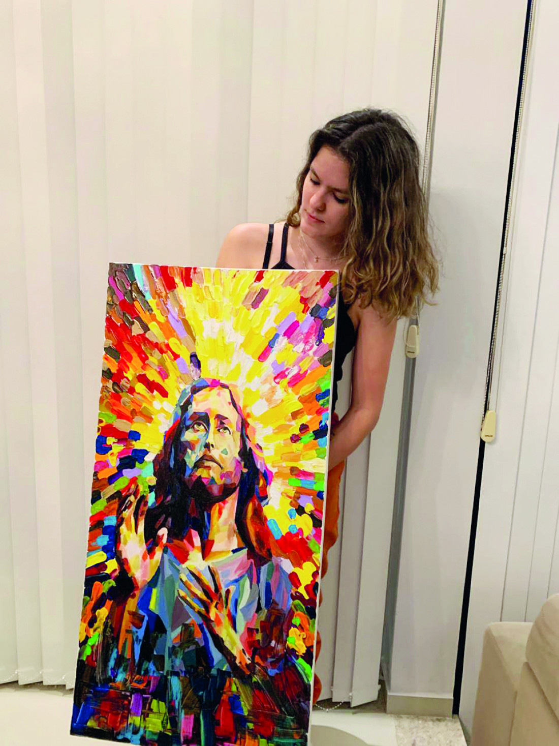 A relação de Bábara com a arte começou muito cedo mas, o seu talento ganhou força durante o isolamento da pandemia