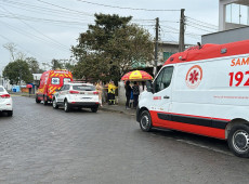 Após o assassinato, ele fugiu para uma área de mata e está sendo procurado por equipes da Polícia Militar