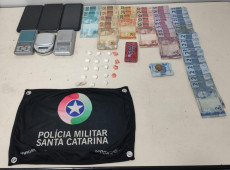 A prisão ocorreu após uma denúncia à Polícia Militar