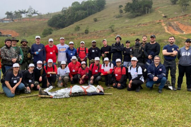 Com a nova turma, o município chega a 80 voluntários capacitados para atuar em situações de emergência