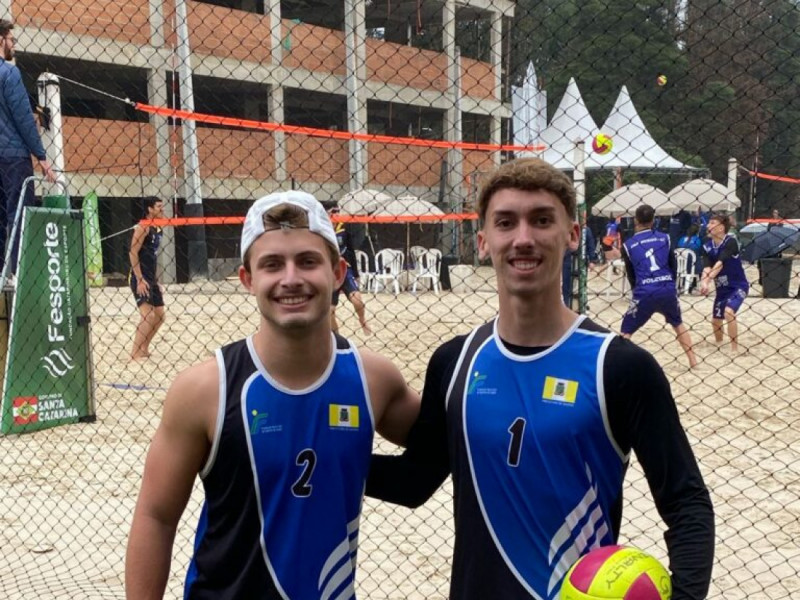 ... e vôlei foram algumas das modalidades em que Gaspar esteve representada