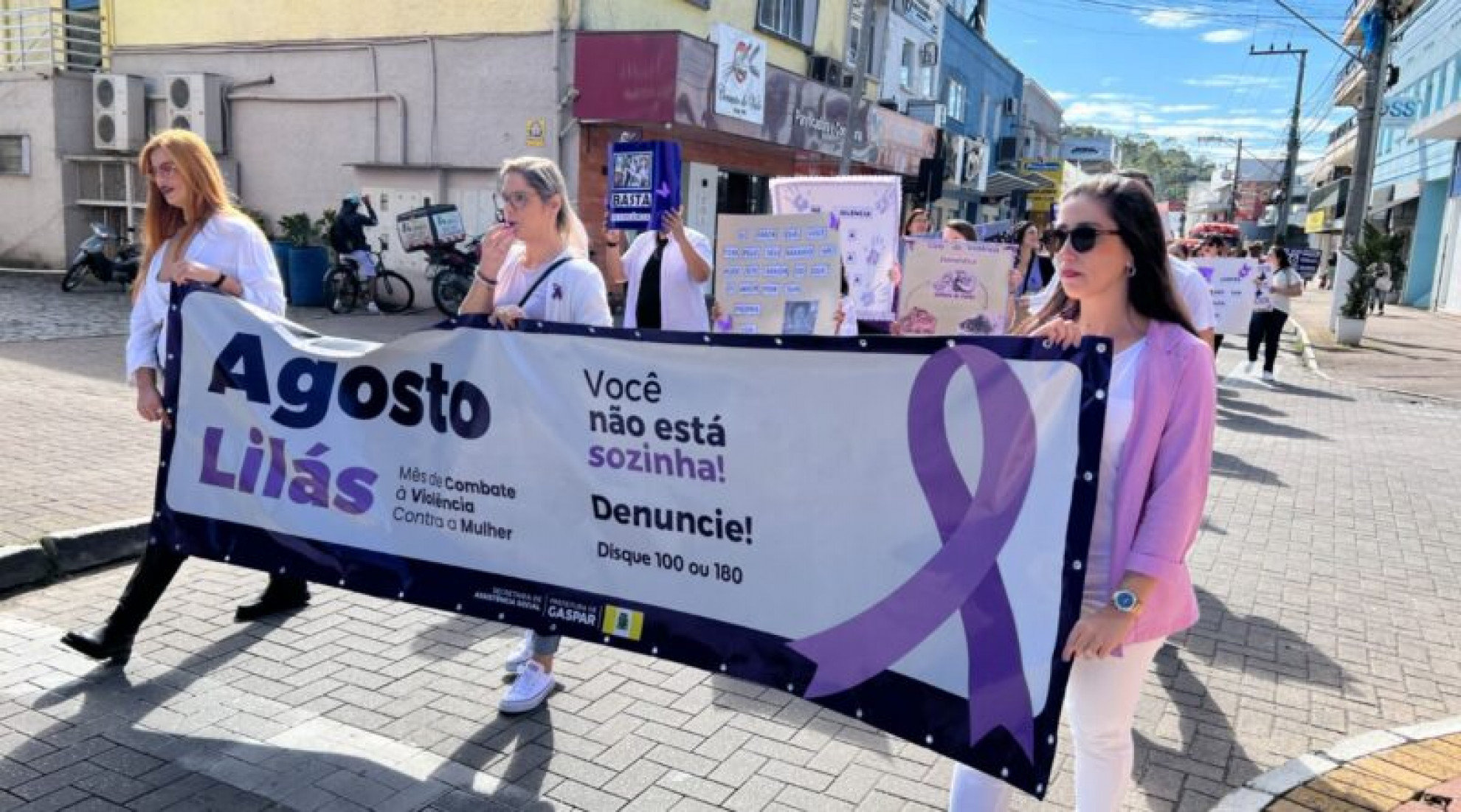 A caminhada acontecerá na Rua Coronel Aristiliano Ramos, a partir das 9h