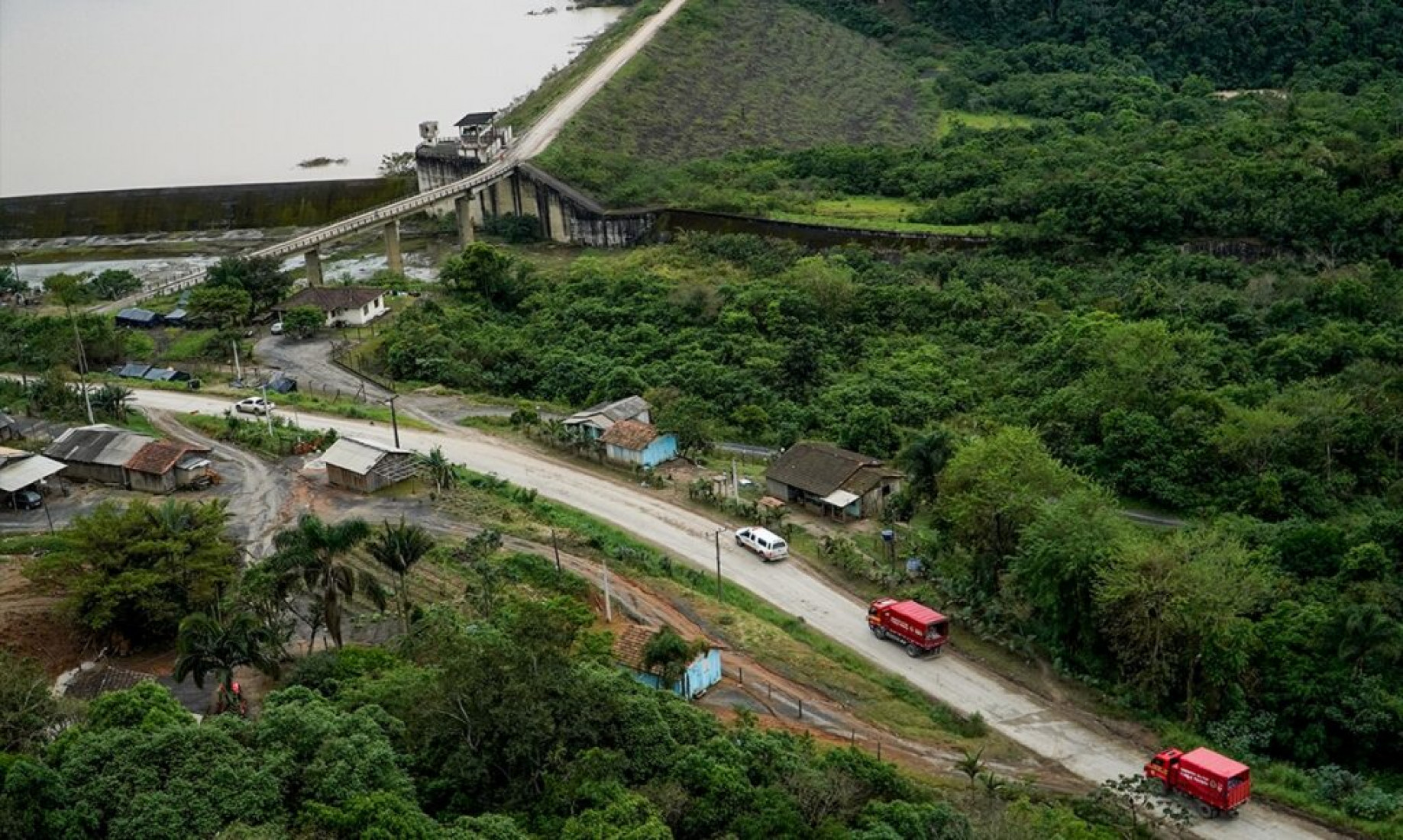 Barragem Norte, em José Boiteux