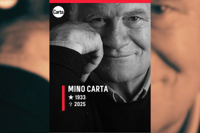 Morre Mino Carta, fundador das revistas Veja e Carta Capital
