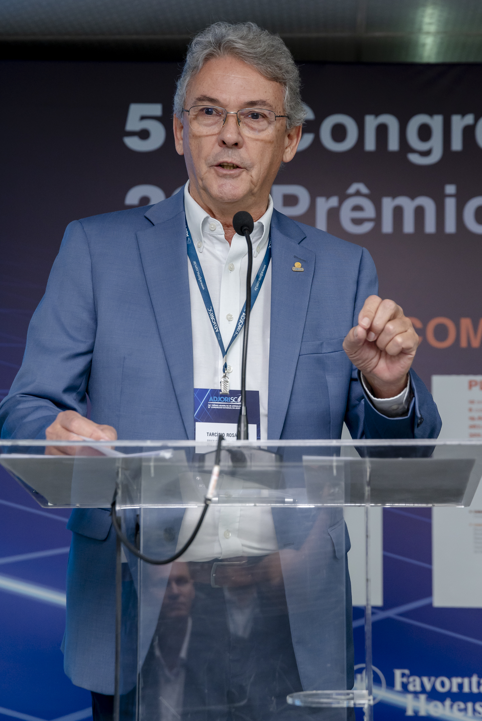 Tarcísio Rosa, presidente da Celesc