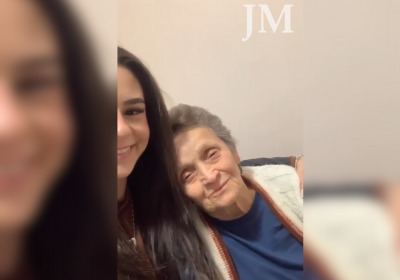 Foi um grande susto, mas a princípio está tudo bem com dona Irene Nunes
