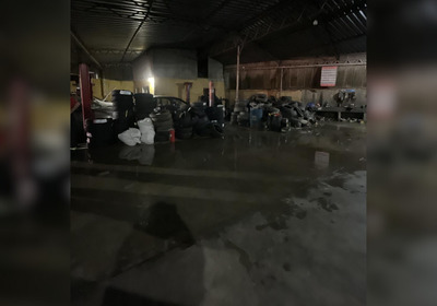 Apesar dos danos, ninguém ficou ferido