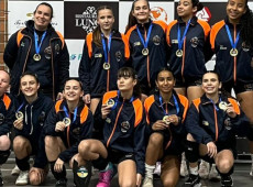 O time da AEEG foi campeã da Copa Pomerode de Voleibol enquanto o DOJO KUN conquistou 10 medalhas no Campeonato Brasileiro de Karatê
