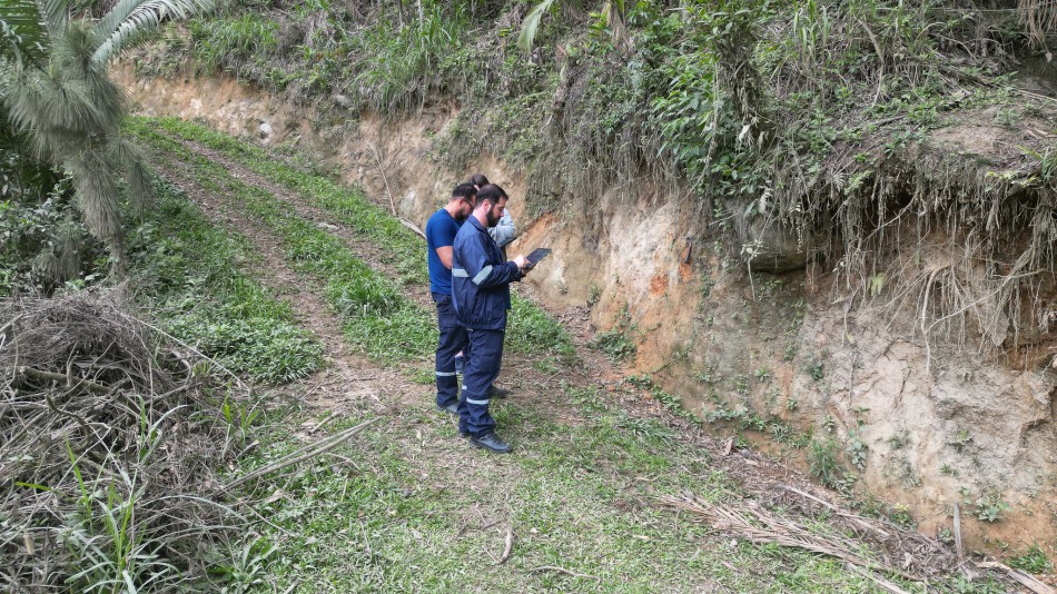 Distrito da Vila Itoupava foi a primeira localidade vistoriada pela equipe técnica