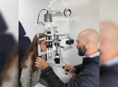 Até agora, 95 crianças passaram por consultas oftalmológicas