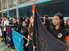Evento reuniu cerca de 500 pessoas na Escola de Educação Básica Prof. Vitório Anacleto Cardoso