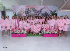 As "meninas de rosa" se revezam no acolhimento a mulheres em tratamento contra o câncer de mama