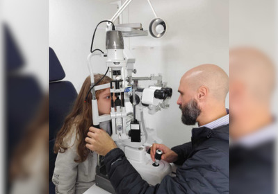 Até agora, 95 crianças passaram por consultas oftalmológicas