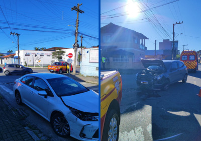 O Corpo de Bombeiros Militar de Gaspar realizou o atendimento no local e garantiu a segurança da via