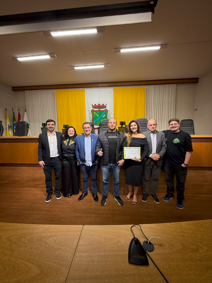 Davi Deschamps, Vanessa Coninck, Beto Deschamps, Deputado Jessé Lopes, Juli Deschamps, Alexandre Melo e Daniel Nogueira