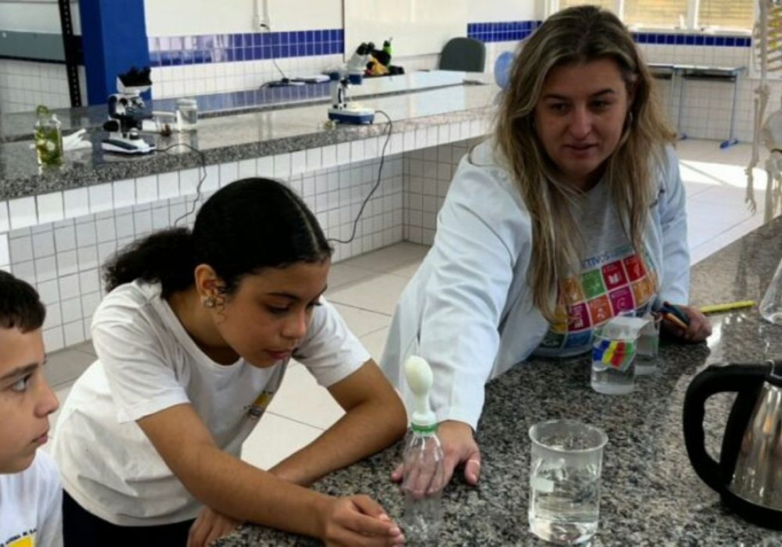 Estudantes de Gaspar se preparam para a 1ª Feira de Ciências e Tecnologia