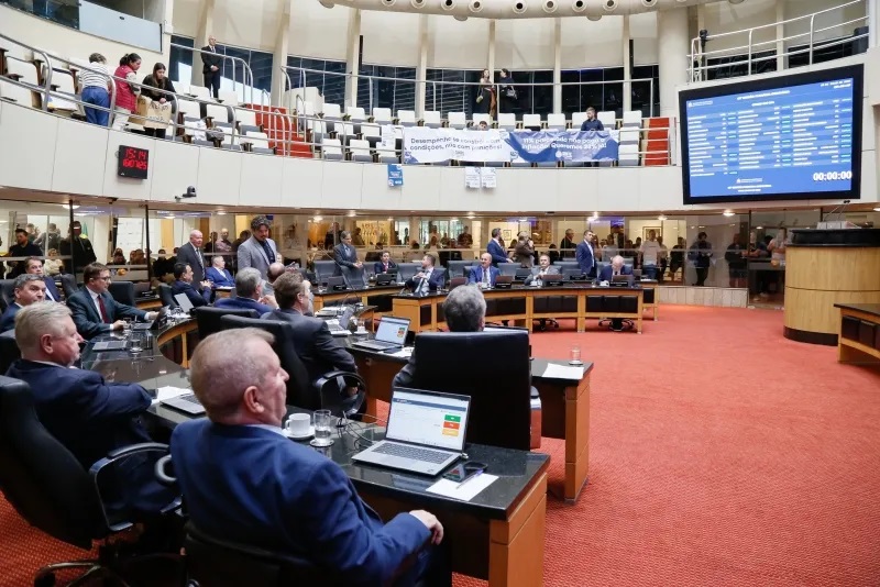 Plenário da Assembleia Legislativa de SC
