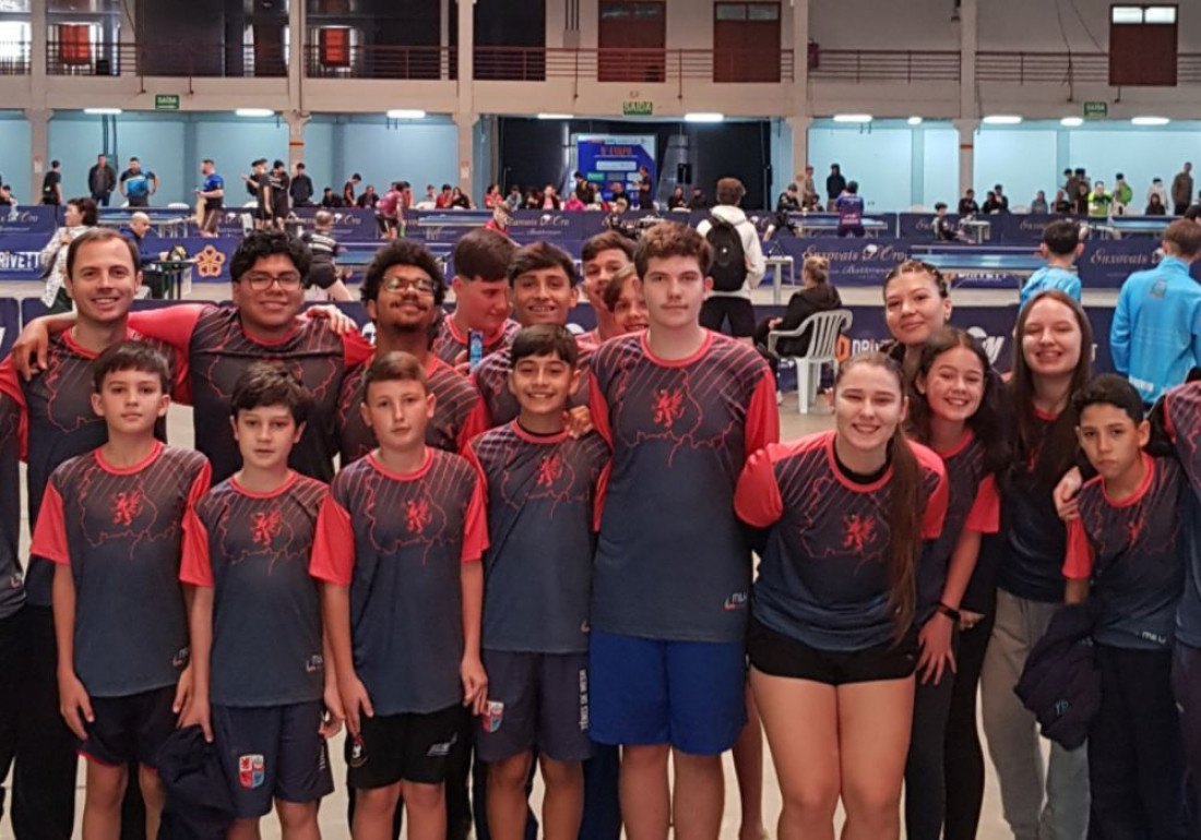 Pomerode conquista medalhas de ouro no tênis de mesa