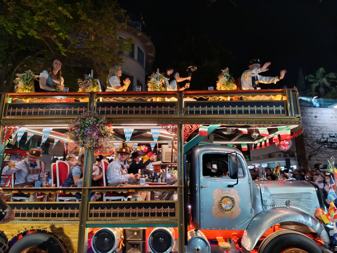 Desfile de abertura da Oktoberfest