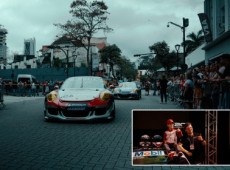 Ação da Porsche Cup Brasil em Blumenau