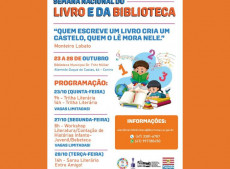 Semana Nacional do Livro começa dia 23 e tem inscrições abertas
