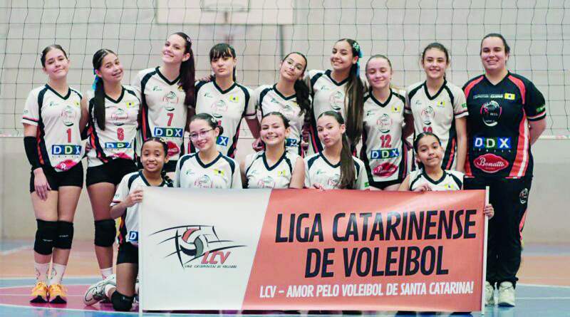 Meninas do vôlei conquistaram um grande resultado em Nova Trento