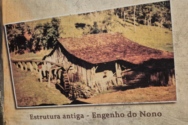 O antigo engenho do Nono, no Alto Gasparinho