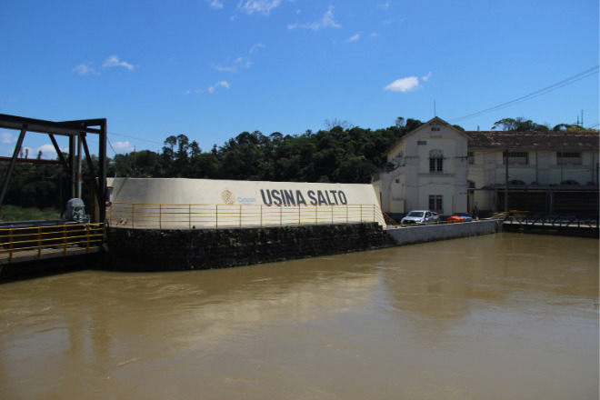 A usina mantém os seus equipamentos originais
