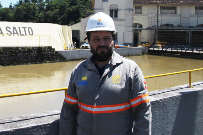 Caego Seabra de Assumpção, engenheiro mecânico da Celesc
