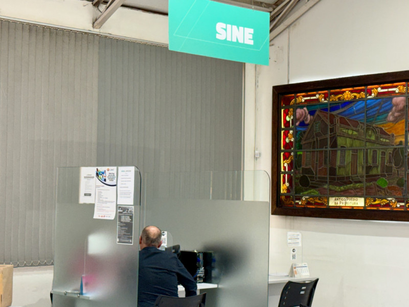 Em média, SINE tem de 80 a 120 vagas por semana