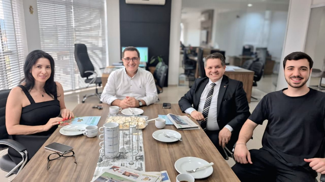 Simone Makki, José Roberto Deschamps *JM), Alisson Micoski e Davi Deschamps (JM)