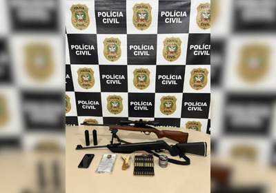 O crime ocorreu no fim de setembro, no bairro Tribess, e foi registrado por câmeras de segurança