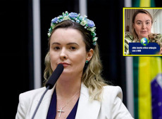 Deputada criticou a decisão do governador de ter o MDB como vice na chapa do PL nas próximas eleições em SC