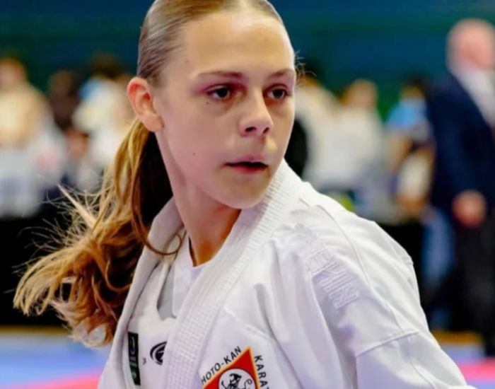Carateca de Pomerode conquista 3º lugar nos Jogos Escolares Brasileiros