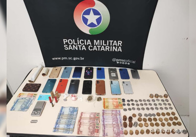 Um dos suspeitos assumiu ser o responsável pela traficância