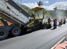 Trecho 2 da via recebe asfalto nesta semana e obra completa deve ser concluída até dezembro