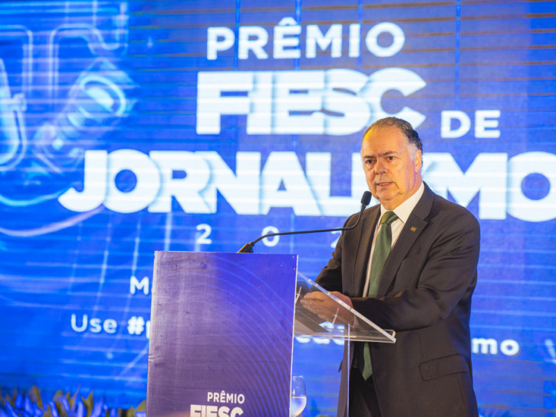 presidente da FIESC, Gilberto Seleme